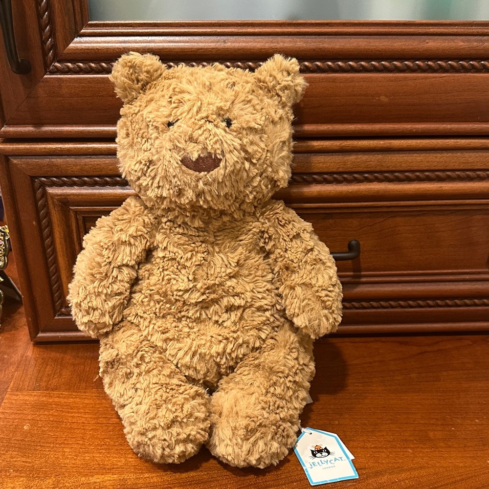 NWT Jellycat Bartholomew Bear (bag not included)